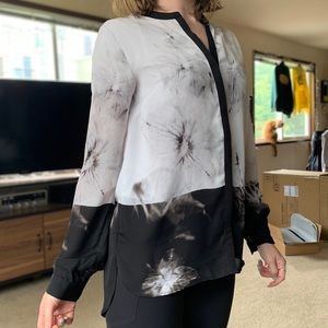 Vera Wang floral blouse